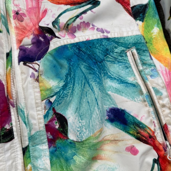 Roxy Dry Flight Technology Wildlife Insulated Women's Snowboard Jacket Medium - Picture 15 of 16